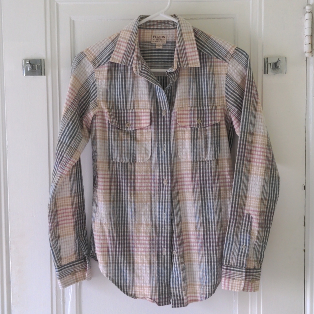 Filson Conway button down western-style shirt